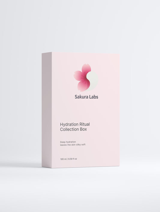 Hydration ritual collection box – 3-piece hydrating skincare set for deeply moisturized skin