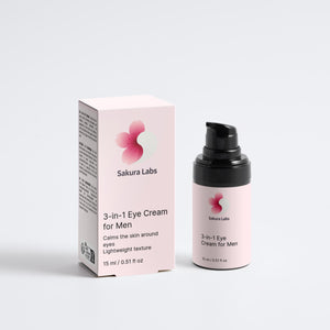 3-in-1 eye cream for men – multi-action care with cannabidiol and hyaluronic acid