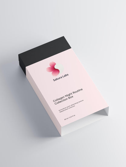 3-piece collagen set – nighttime anti-aging care for firm, smooth complexion