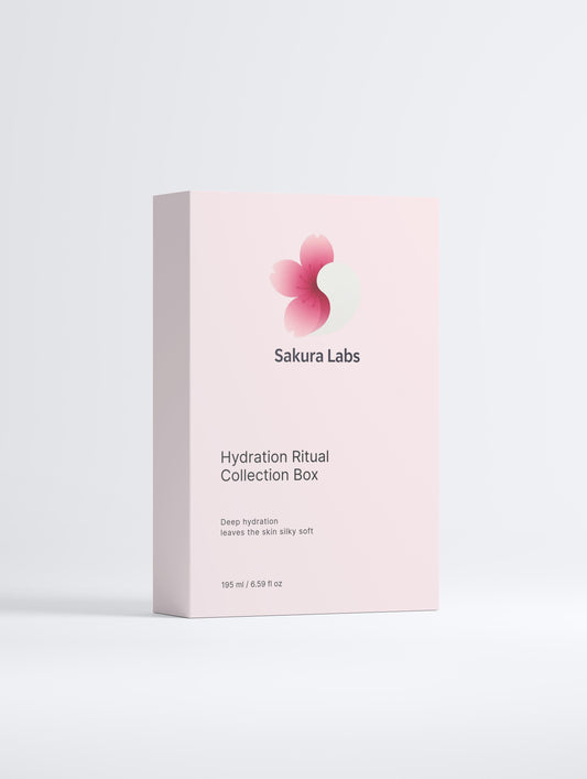 Hydration ritual collection box – 3-piece hydrating skincare set for deeply moisturized skin