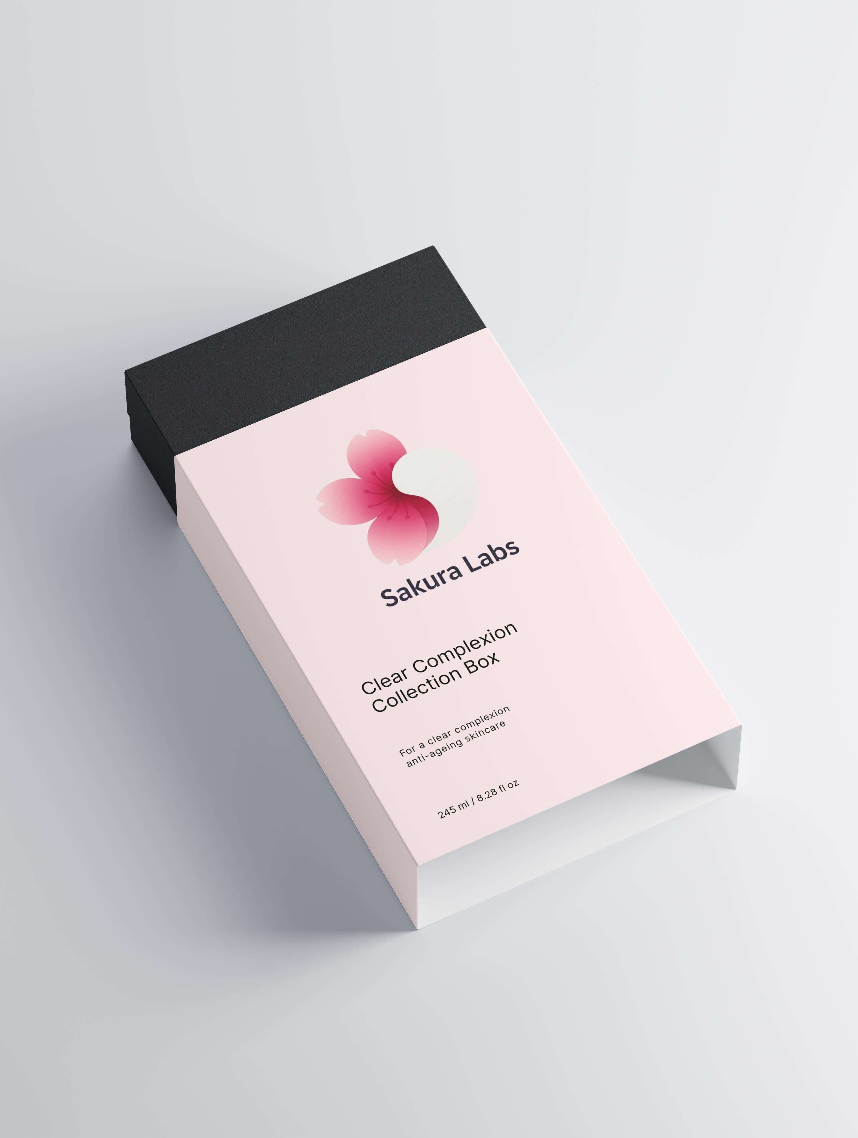 3-piece clear skin collection – anti-aging care with blemish reduction for smooth face