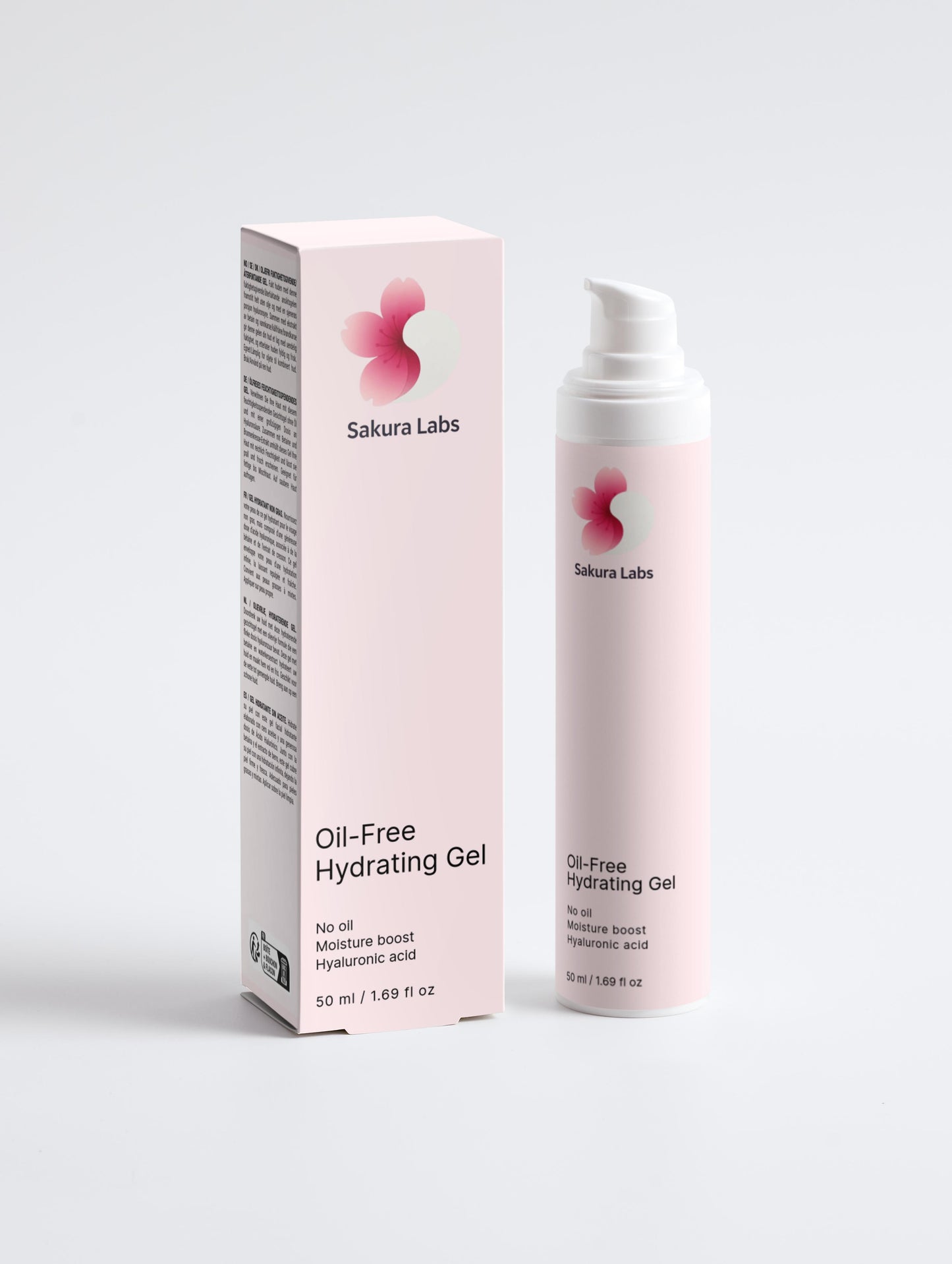 Oil-free gel for face – lightweight hydration with hyaluronic acid and zinc