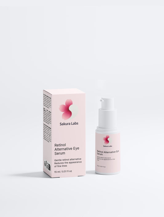 Eye serum with retinol alternative – anti-aging care with Bidens Pilosa extract