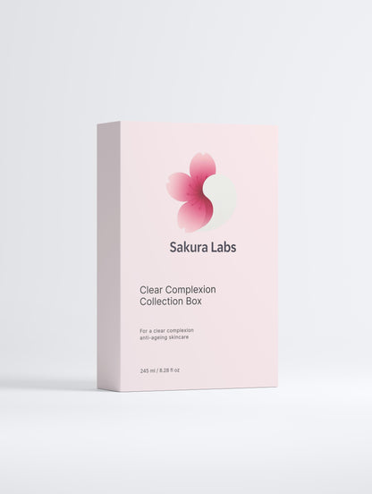 Clear complexion collection box – 3-piece anti-aging and blemish control set for flawless skin